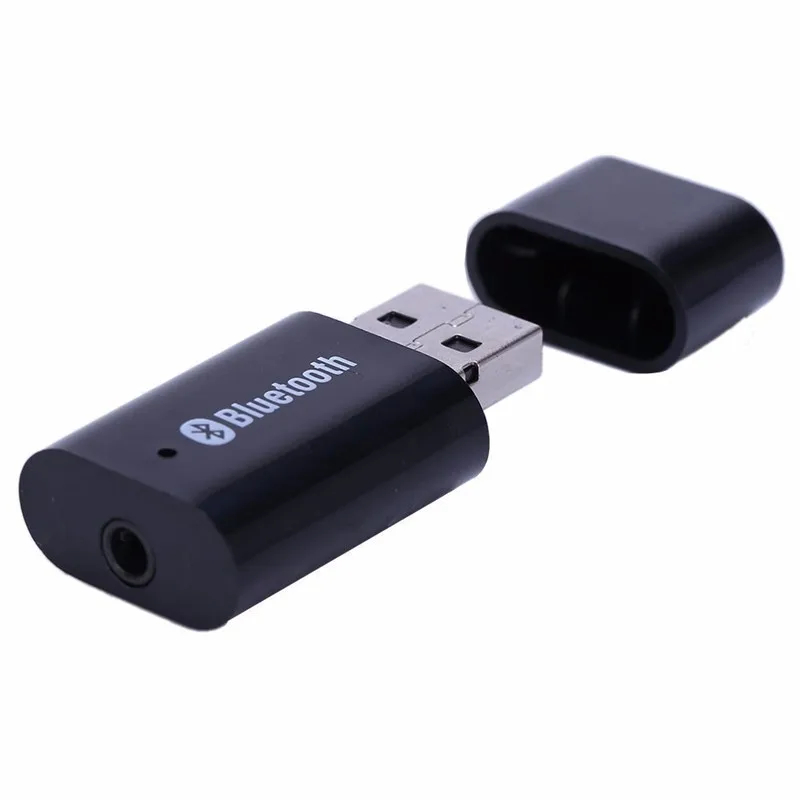 Авто Aux приемник Bluetooth автомобильный комплект USB Bluetooth музыкальный приемник вспомогательный конвертер стерео звук 3,5 аудио приемник адаптер Дисплей