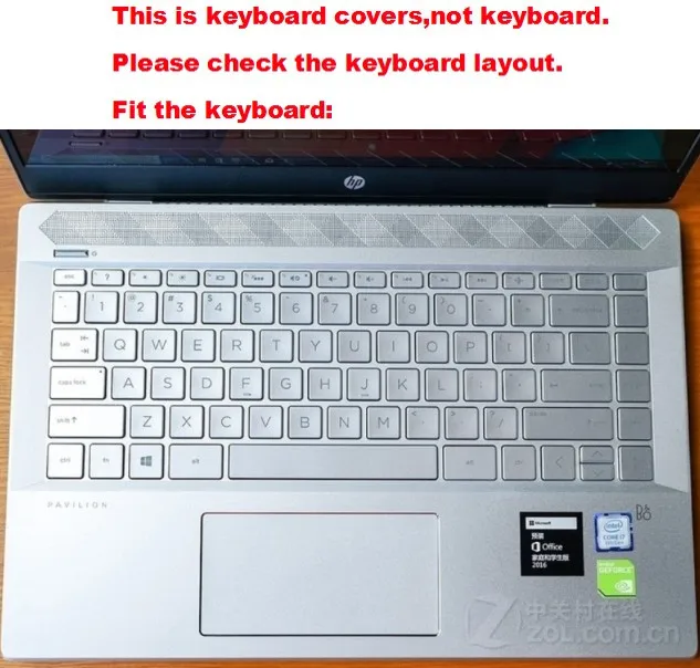 Прозрачный чехол клавиатура из ТПУ для HP Pavilion 14 ce0064st ce0507na Ce0039nf ce0597sa ce0505 ce0101ng ce0008ca
