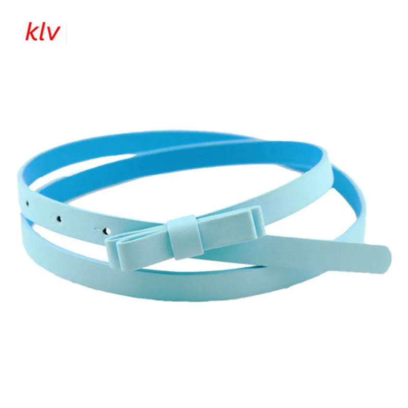 

Top Quality New Fashion Dow Candy Thin Women Pu Leather Casual Belt Cummerbund For Girl cintos para as mulheres cinturon mujer