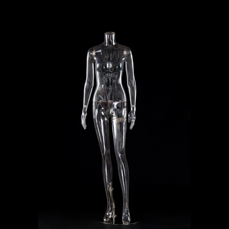 

Best Quality Full Body Model Fashion Style Transparent Mannequin New Arrival On Sale