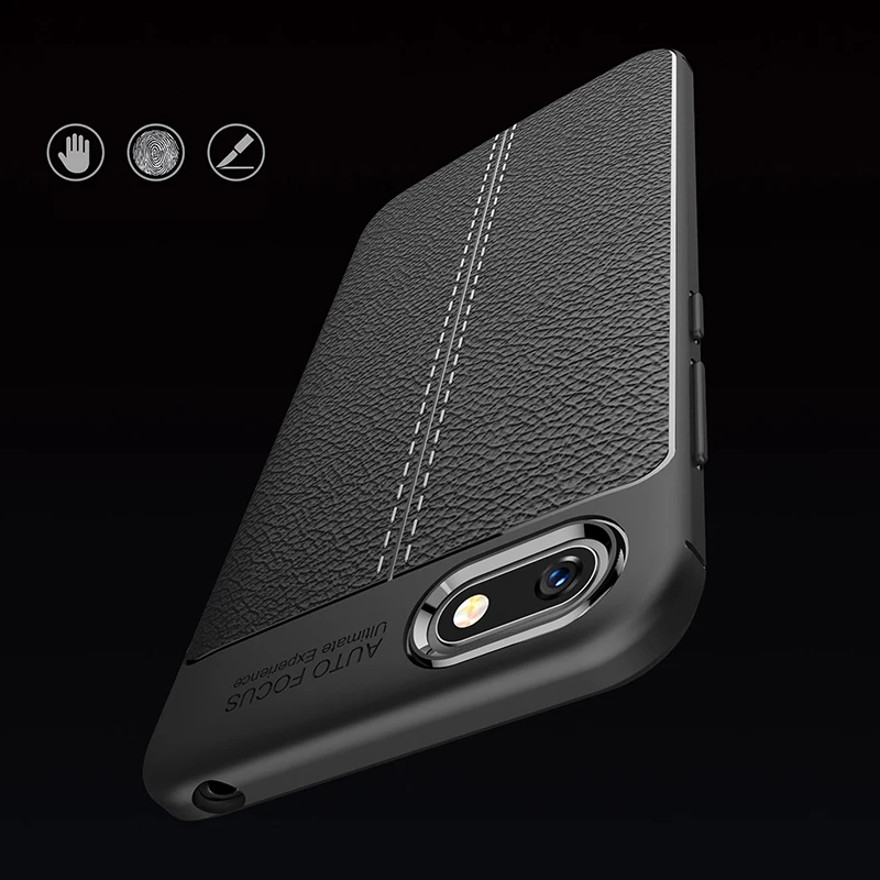Для huawei Honor 7A Y5 чехол с текстурой под кожу Мягкий силиконовый чехол на Honor 7A Dua-L22 Coque 5,45 ''Русская версия Y5