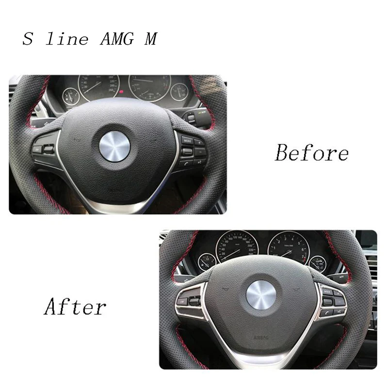Автомобильный Стайлинг для BMW 1 2 3 4 серии 3GT F20 F21 F30 F32 F34 кнопки на рулевое колесо
