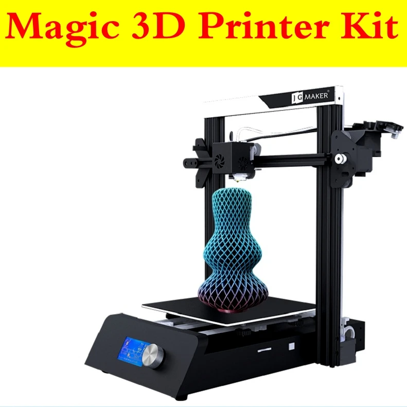 

Magic 3D Printer Full Metal DIY KIT Large Build Size 220*220*250mm FDM LCD Touvh Screen Magic 3D Printer Kit