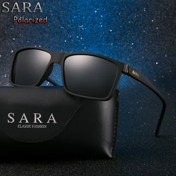 

SARA Men women sunglasses Polaroid sunglasses Square Goggles UV400
