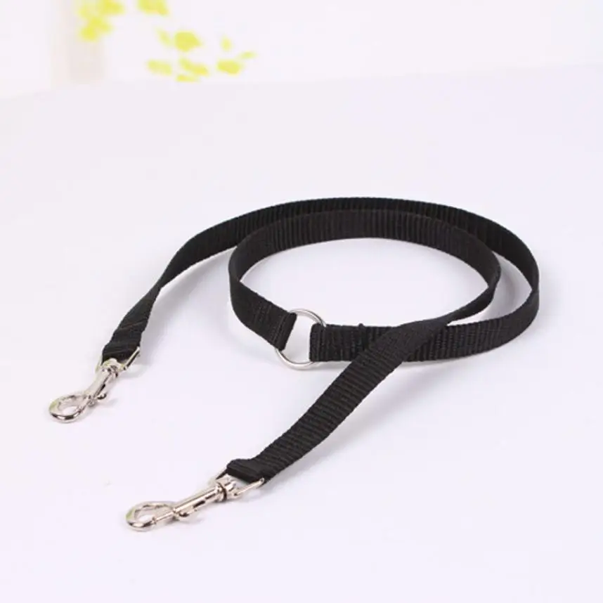

Double Headed Pet Dog Leashes Twin Strong Multicolor Lead Rope Two Pet Dogs Walking Leash Levert Dropship