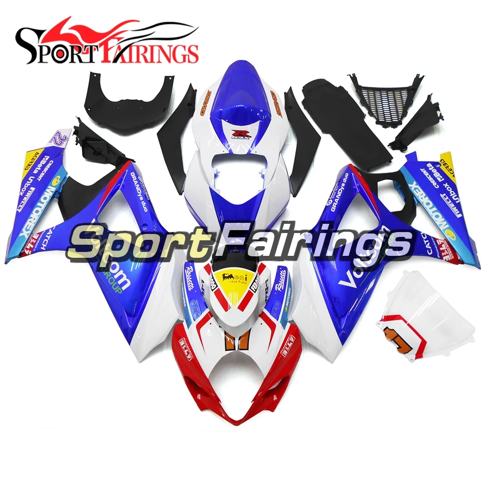 

Fairings For Suzuki GSXR-1000 K7 Year 2007 2008 GSXR1000 07 08 ABS Motorcycle Fairing Kit Bodywork Cowlings Blue White Red New