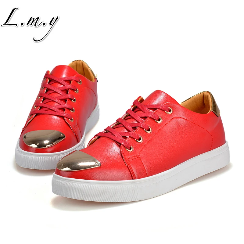 Hot sale 2016 New Arrival popular Men Casual Shoes luxury brand men Fashion shoes with flash