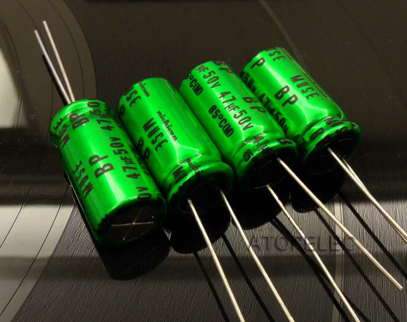 6 pcs Nichicon MUSE ES 16v 22uf Audio Grade Bi-polar