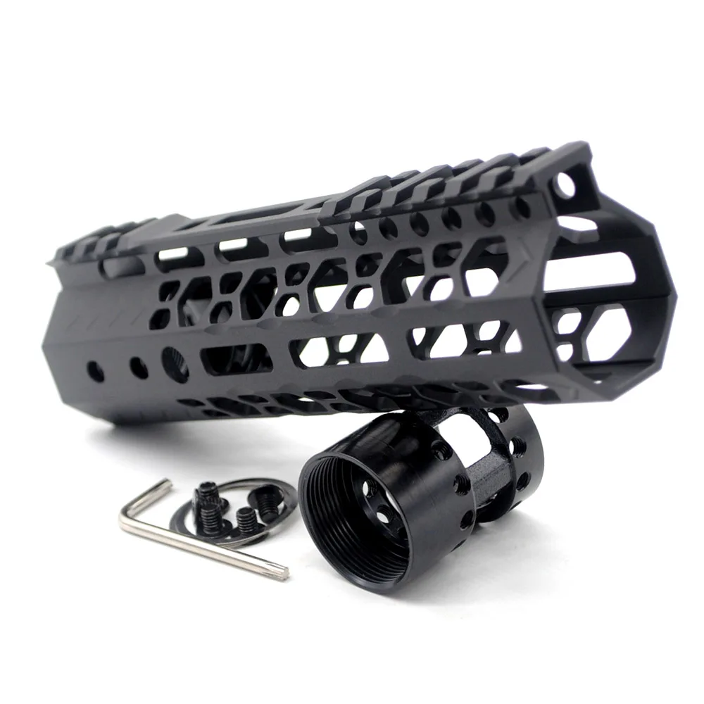 TriRock дизайн 7 ''дюймовый M-lok Handguard Rail Free Float Picatinny Mount system Fit. 223/5. 56 AR-15_Black Andoized