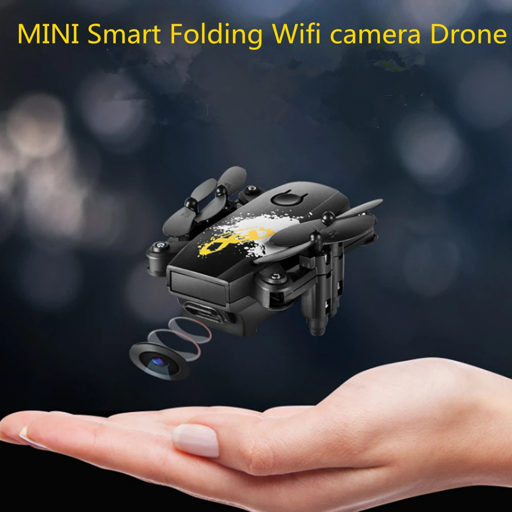 NEW app control Mini Wifi camera smart drone foldable pocket drone HD altitude hold RC Helicopter toy NEW app control Mini Wifi camera smart drone foldable pocket drone HD altitude hold RC Helicopter toy
