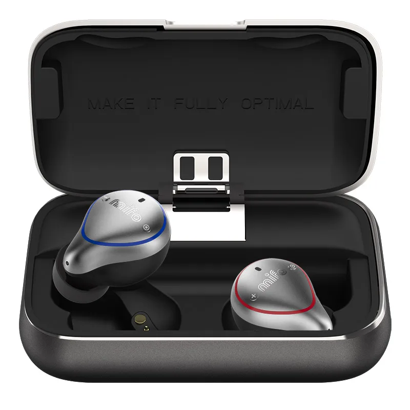 

5.0 mifo o5 bluetooth waterproof Earphone Sports Stereo Sound Earphones with Charging Box for Phones true wireless Earbuds
