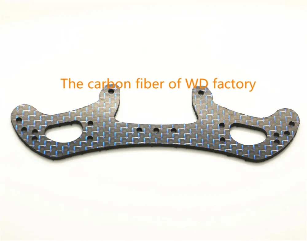 RC MINI 4WD Wide Rear Plate 2mm Carbon Fiber Self made Parts Tamiya MINI 4WD Wide