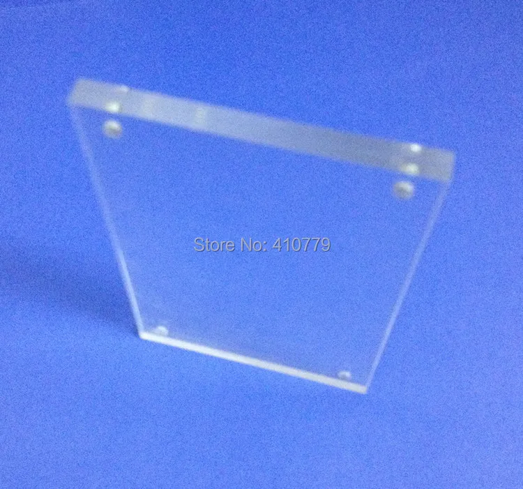 8 acrylic clear photo frame magnet picture frame (8)