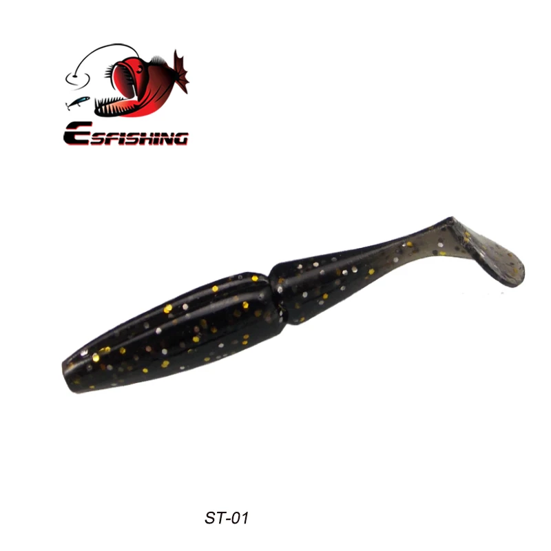 Esfishing мягкие приманки Shad Easy Shiner 50 мм 70 мм 1,2 г 3,8 г Leurre Souple рыболовные снасти Морская рыбалка Jerkbait белый - Цвет: ST01