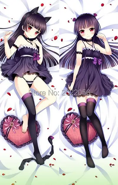 

Anime Manga Oreimo Kuroneko 150x50cm 100x35cm Pillow Case Cover 003