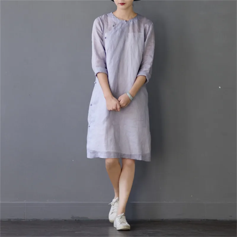 Женское винтажное платье в стиле ретро с пуговицами|summer dress|dress vintagedresses short |