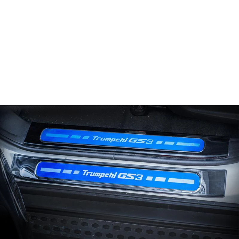 

Lsrtw2017 Stainless Steel Car Trunk Rear Guard Trim Sill Threshold for Trumpchi Gs3 2017 2018 2019 2020