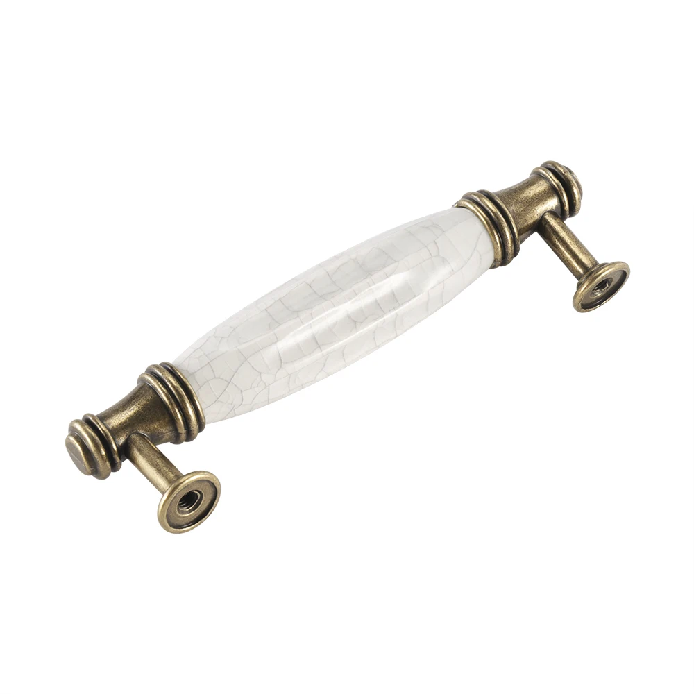 Ceramic Door Handles European Antique Furniture Handles Drawer Pulls