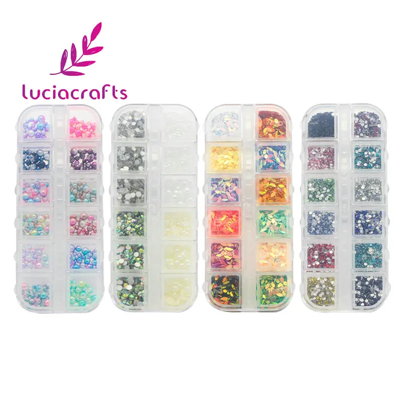 Lucia crafts 330 шт./блестки/Стразы для самостоятельного изготовления одежды аксессуары