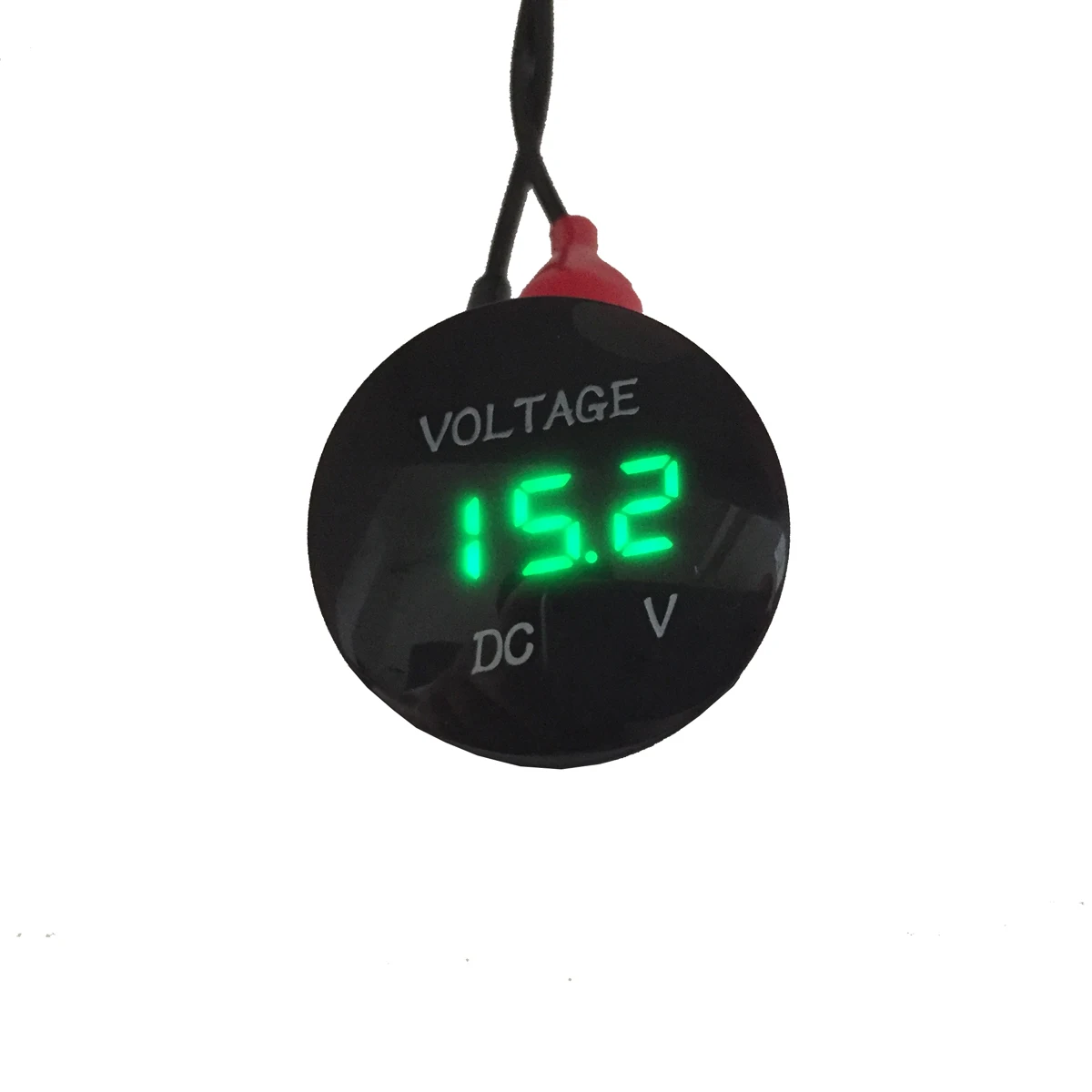 

DC 12V 24V LED Digital Display Voltmeter for Car Motorcycle Boat Marine Truck Rv ATV (Green Blue Red LED)