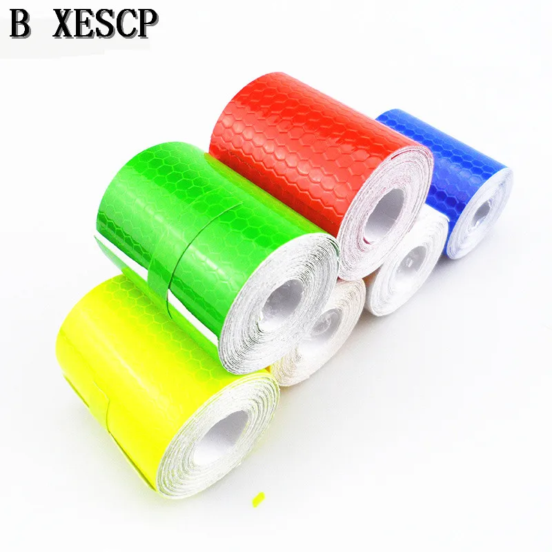 

3m*5cm Reflective Strips Car Stickers Motorcycle Decoration Automobiles Safety Warning Mark Tapes Car-styling