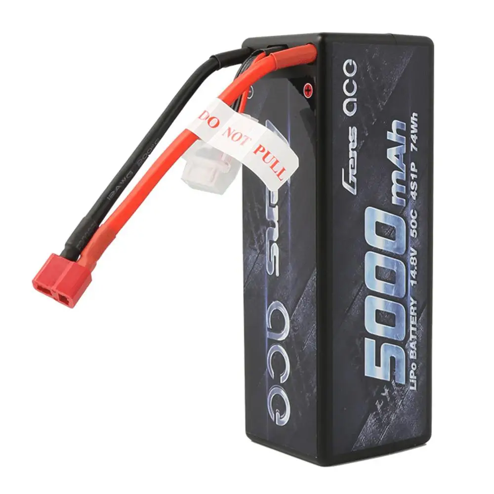 Gens ace 4S 5000mAh 50C-100C 14,8 V Lipo аккумулятор с разъемом Deans Аккумулятор для 1:8 1:10 RC автомобиль E Багги Truggy новое поступление