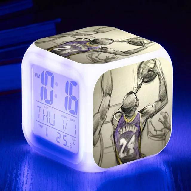 Dear Basketball Alarm Clock Thermometer reloj despertador LED Digital