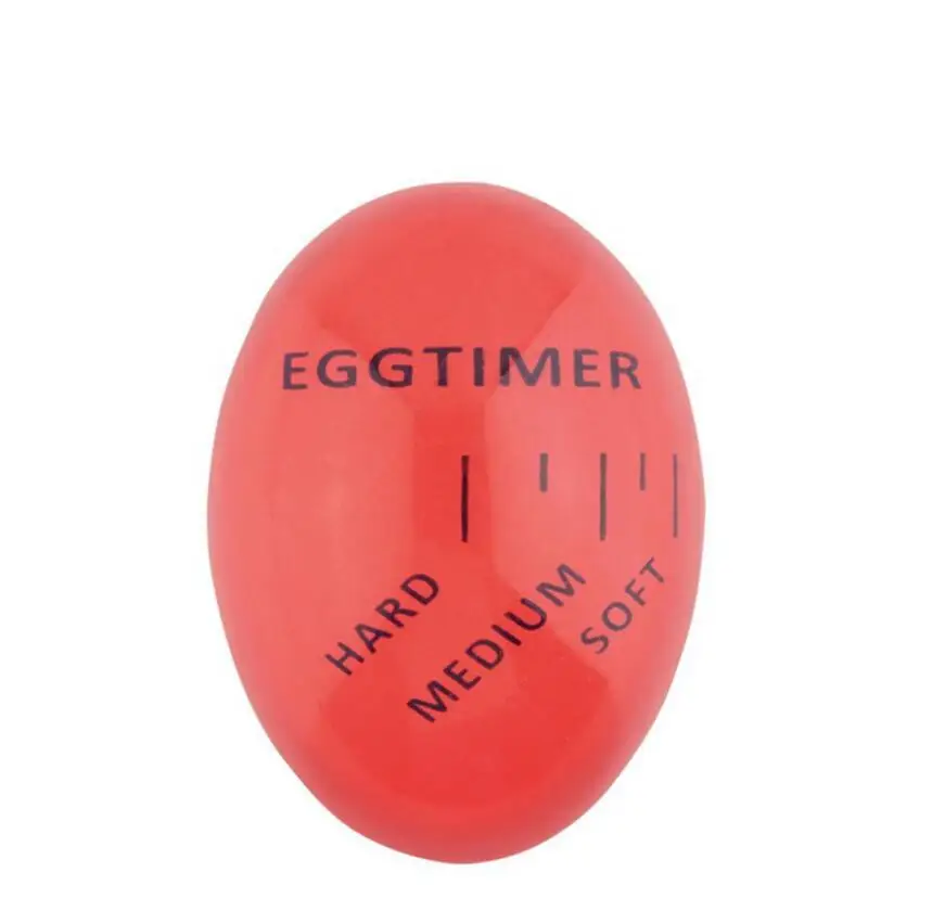 Egg Timer Perfect Color Changing Timer Yummy Soft Hard Boiled Eggs Cooking Kitchen Eco-Friendly Resin Egg Timer Tools