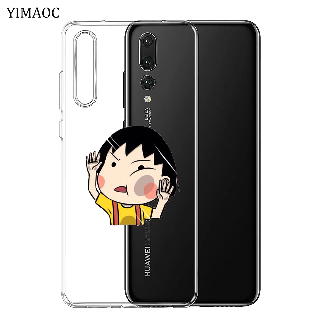 Мягкий силиконовый чехол YIMAOC Lovely Cherry chibi maruko chan для Huawei P30 P20 Pro P10 P8 P9 Lite 2017 2016 2015 P smart