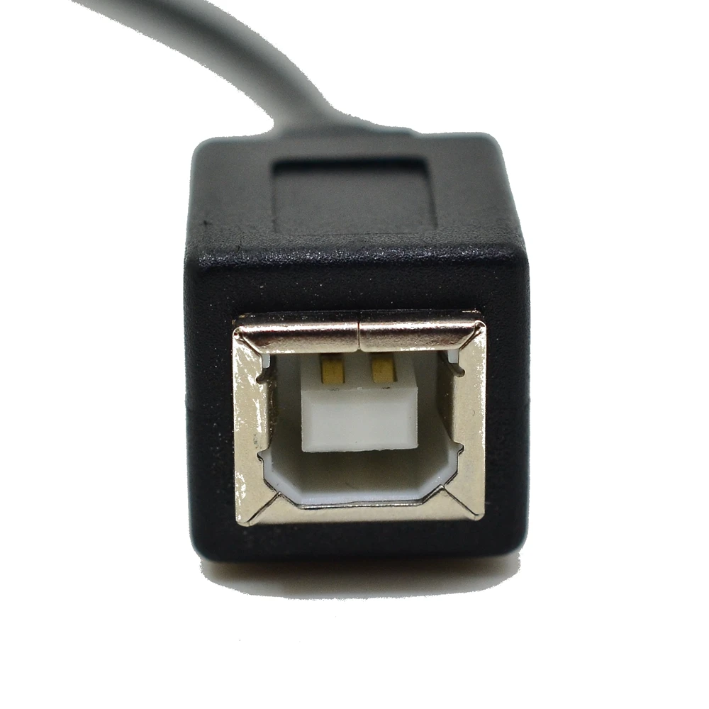 Вверх вниз вправо влево Угловой 90 градусов USB принтер сканер кабель 25 см 2 0 B