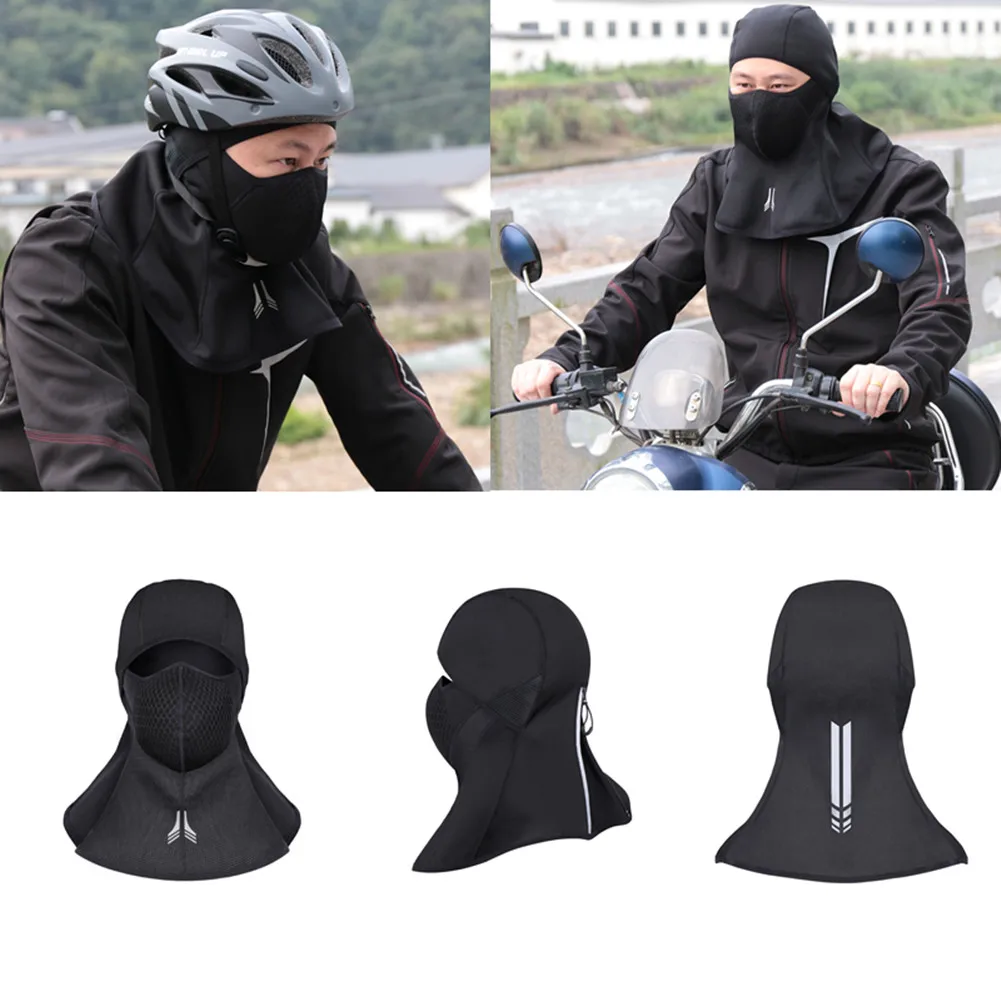 

2types Unisex Autumn Winter Windproof Mask Riding Motorcycle Outdoor Sports Equipment Keep Warm Neck Protection Masque