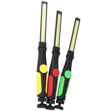 Светодиодный фонарь для аварийной ситуации со встроенным аккумулятором COB светодиодный фонарик для работы с поворотом