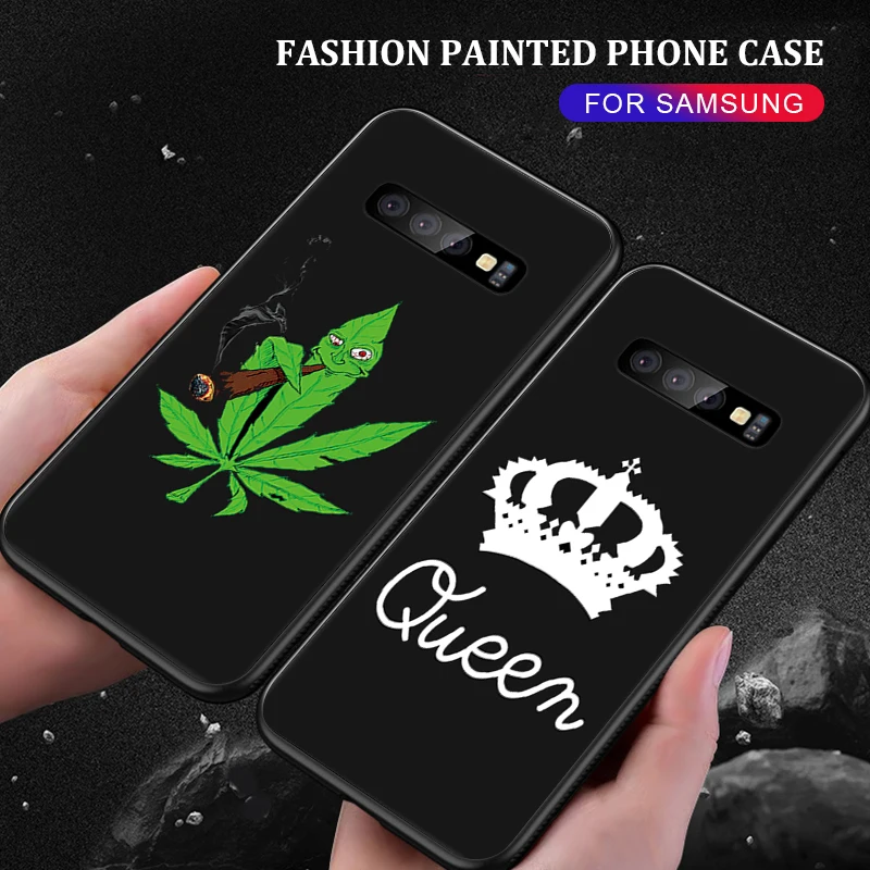 Силиконовые чехлы для телефонов Samsung Galaxy S10 Plus S10e Note 8 9 S9 S8 мягкие из ТПУ A8 A6 A7 2018