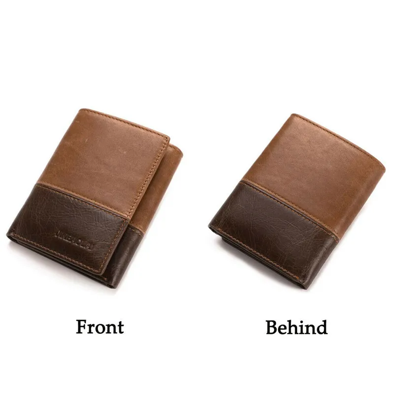 

New Men Wallet Luxury Leather Business ID Card Holder Purse Wallet Billfold Handbag Slim Clutch Money Bag