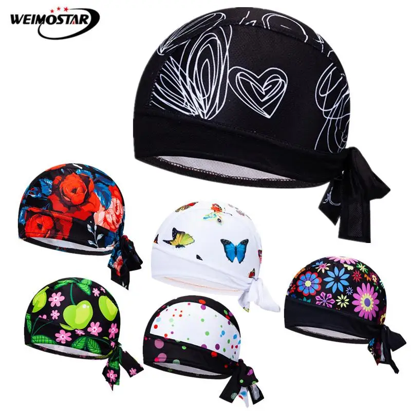 

Weimostar Quick Dry Cycling Cap Women Sports Scarf Bandana Ciclismo Summer Riding Bike Headband MTB Cycling Hat Bicycle Headwear