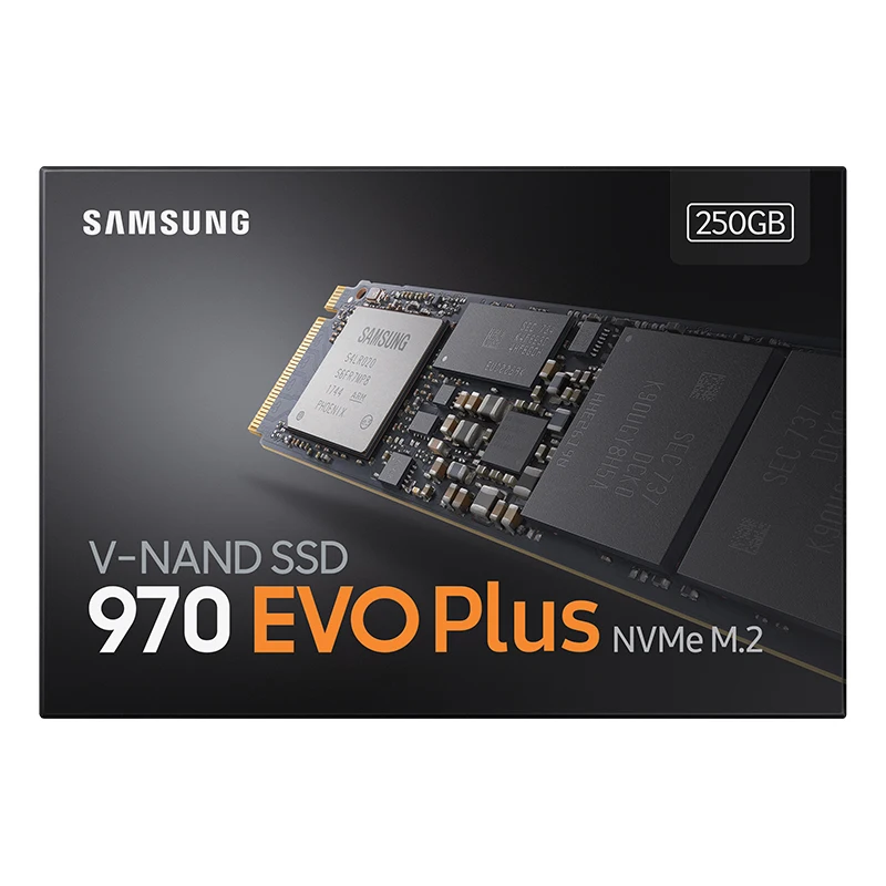  SAMSUNG SSD 970 EVO PLUS 250GB NVMe M.2 SSD Interne Solid State Drive TLC M.2 2280 PCIe 30 x 4 NVMe
