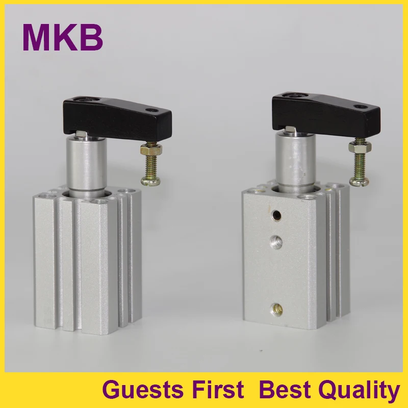 

MKB12-10R MKB12-10L MKB12-10RN MKB12-10LN MKB12-20R MKB12-20L MKB12-20RN MKB12-20LN Clockwise arm Rotary Clamp Cylinder