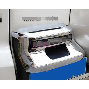 

Accessories For Toyota Land Cruiser 150 Prado LC150 FJ150 2018 License Plate Frame ABS Cover Chrome Car-Styling