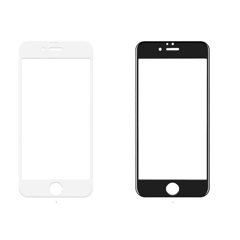 3D soft edge glass for iphone 4