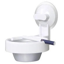 

European fashion toilet ashtray creative personality wall-mounted bathroom storage ash appliances
