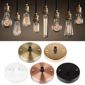 

E27 Ceiling Plate Bulb Holder Lamp Base Vintage Light Holding Part Fitting Chandelier Base