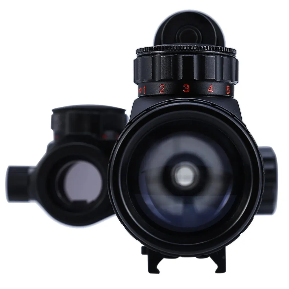 Gameit 3 9X40EG Red And Green Dot Riflescope Illuminated Optics Hunting