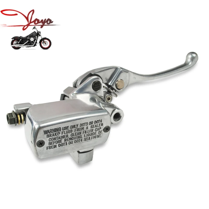 Motorcycle 1" Polishing Front Brake Master Cylinder For Honda Steed 400
