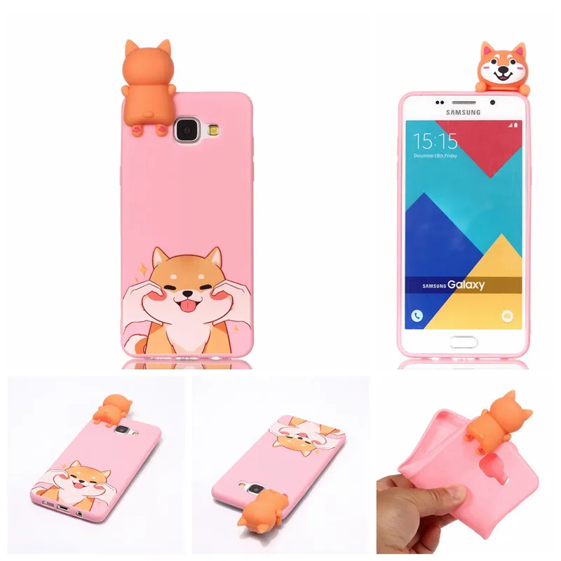 Soft TPU Case For Samsung galaxy A3 A5 2016 2017 Case 3D Silicon Candy Cartoon Back Cover For Samsung A310 A320 A510 A520 Case (2)
