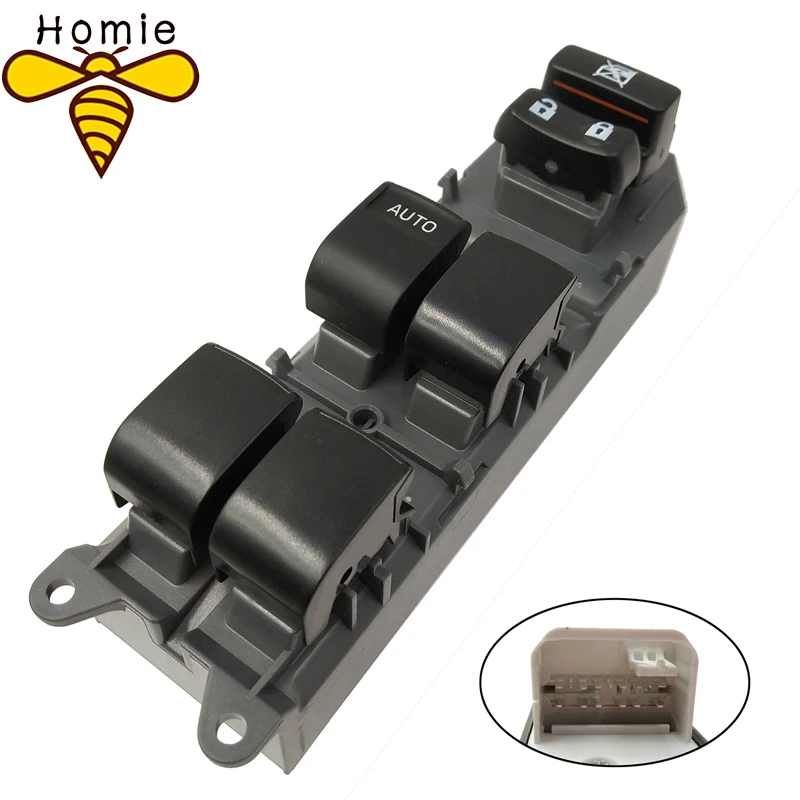 

Homie Free Shipping! NEW 84820-06100 Master Power Left Window Switch Button For Toyota RAV4 Camry Corolla Auris Urban Cruiser