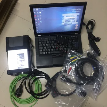 

mb star c5 with laptop installed software Star Diagnosis C5 X201 i7 CPU 8GB SSD multi-language
