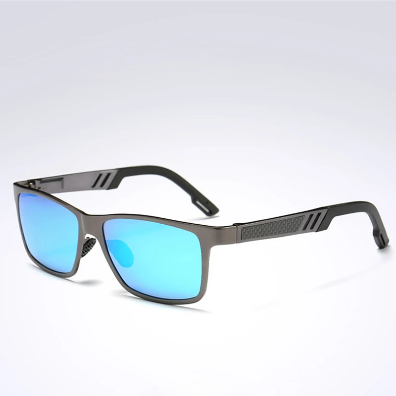 

Frame Square Vintage Retro Aluminum Sunglasses Polarized lens Male oculos Sun glasses Eyewear For Menoculos gafas lunettes