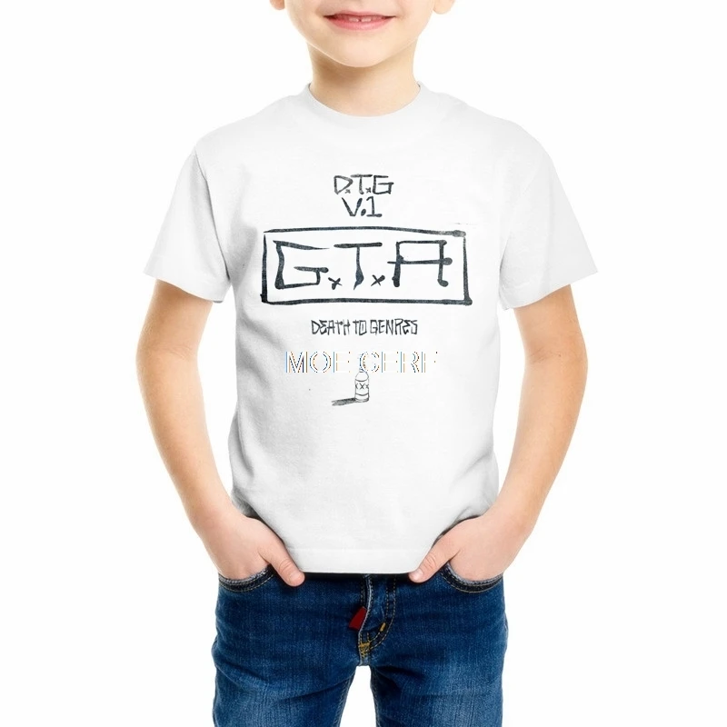 

3D Grand Theft Auto GTA 5 Boys/Girls T Shirt Short Sleeve Street Style High Quality Multiple Styles Kids Gta5 T-shirt Z4-4