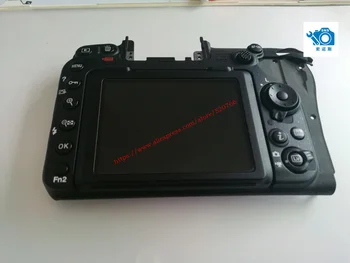 

NEW original D500 back cover with LCD back shell with menu button FPC flex cable 1223R forNiko