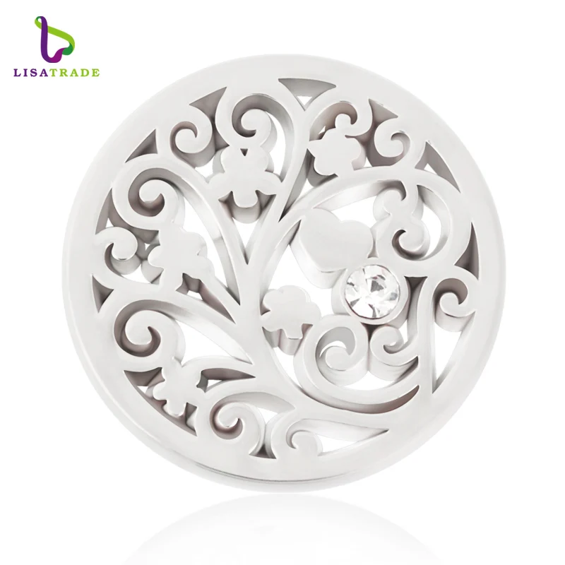 

New! 1PC My moneda coin 33mm Hollow Coin disc Fit for Moneda pendant/ Coin frame/ Mentun locket 3 color for choose MICO34